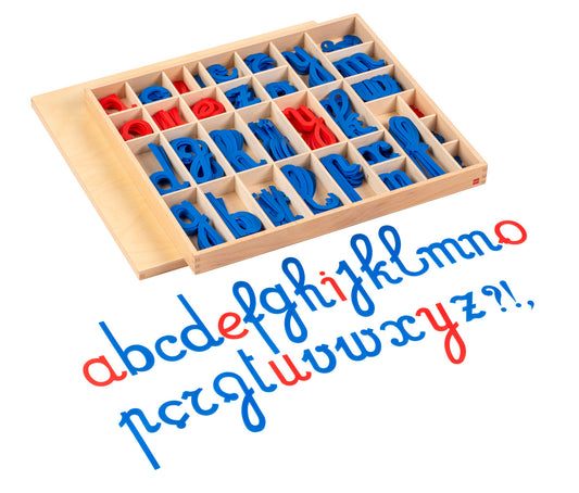 GonzagArredi Movable Alphabet: European cursive (NL)