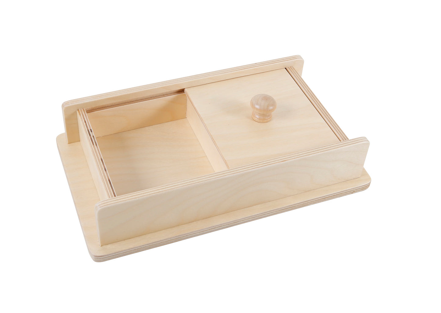 Object Permanence Box with Sliding Lid (NL)