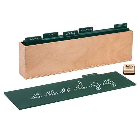 Nienhuis Chalk Writing Boards: US Cursive (NL)