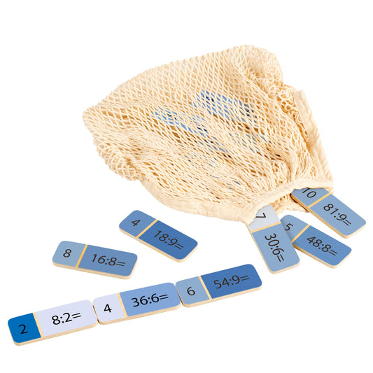 Math dominoes - division (NL)