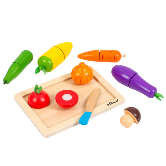 Wooden Vegetable Set (NL)