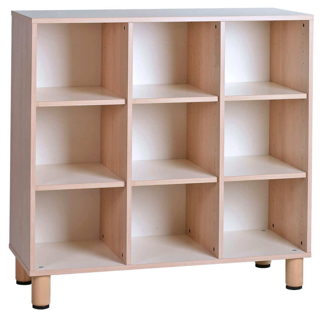 3-LAYER 9 SPACE DIVIDED CABINET 100cm H (NL)