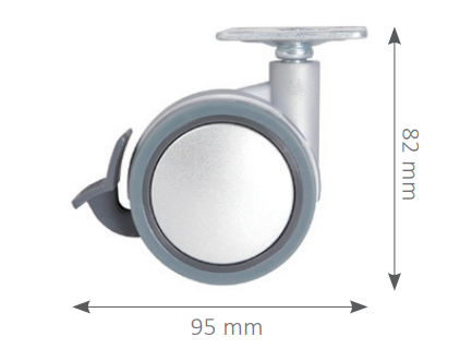 SWIVEL CASTOR (NL)