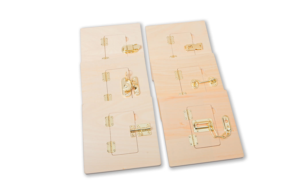 Hasp and Staple Latch Board