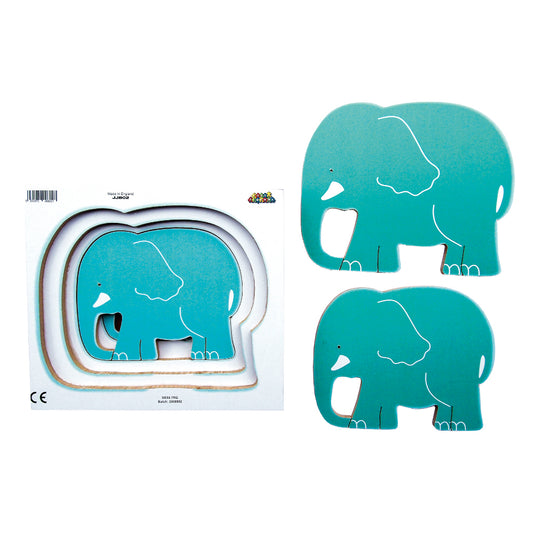 Elephant Layered Puzzle