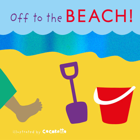 Tactile Book: Off to the Beach