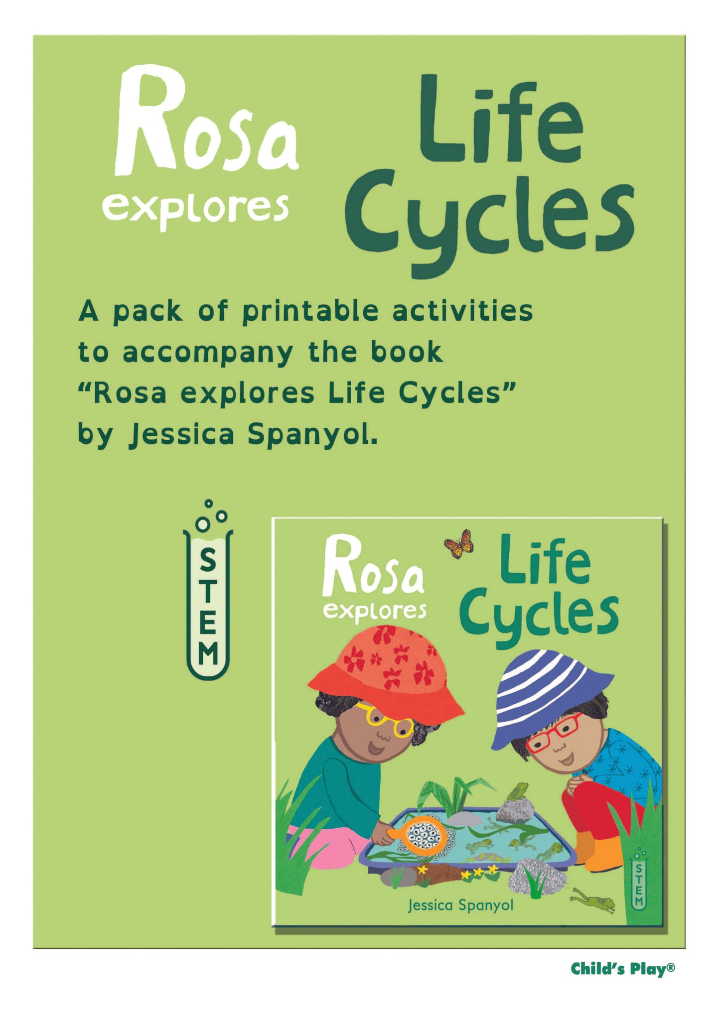 Book: Rosa Explores Life Cycles