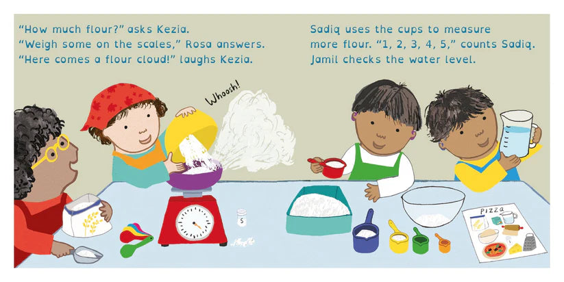 Book: Rosa's Big Pizza Experiment