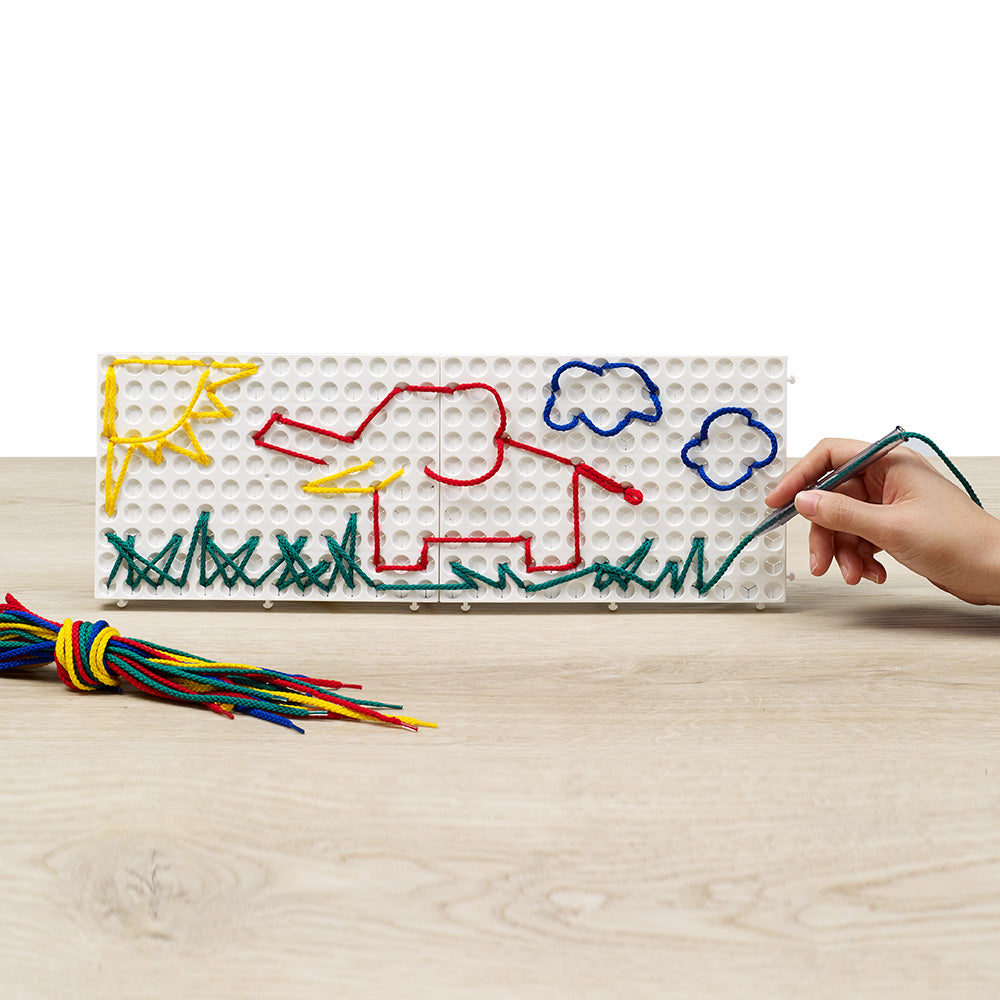 Push lacing set: String Art