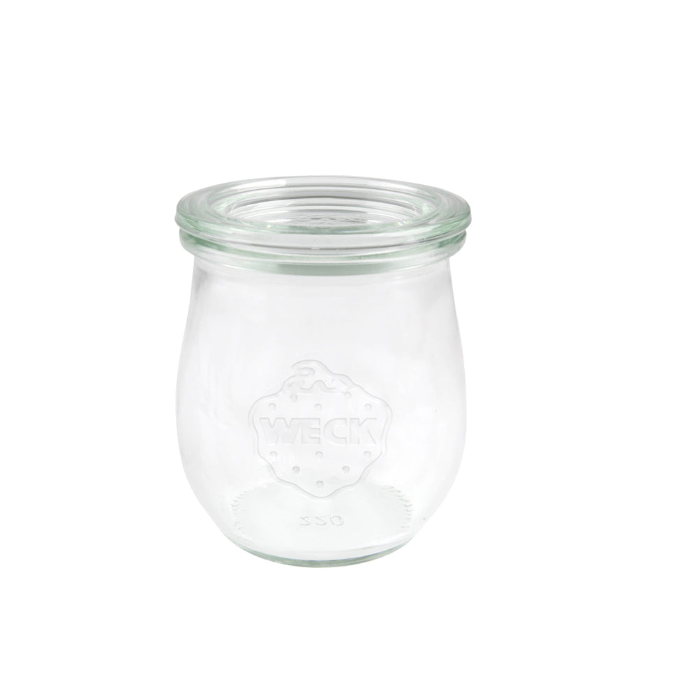 Outlet SET OF TWELVE Small 220ml Weck Jars. Model 762