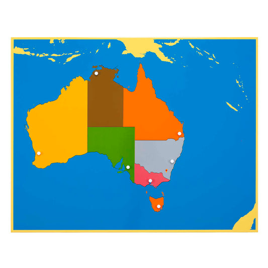 Nienhuis Puzzle Map Of Australia (NL)