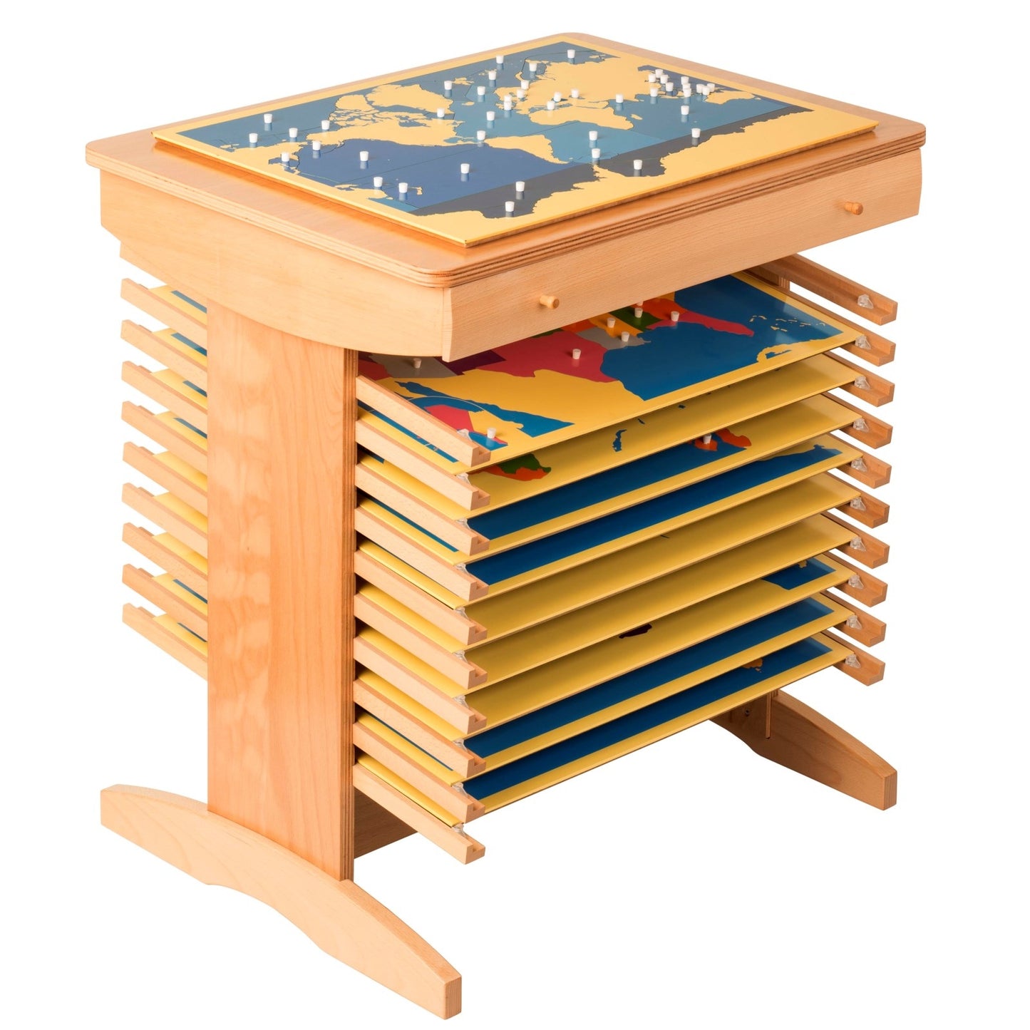 Nienhuis Montessori Puzzle Map Stand