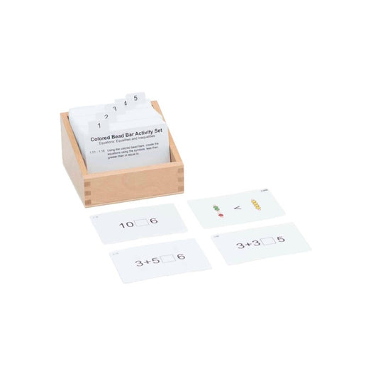 Nienhuis Coloured Bead Bars Activity Set (NL)
