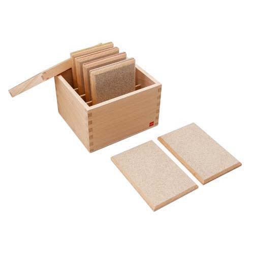 Montessori Rough Gradation Tablets