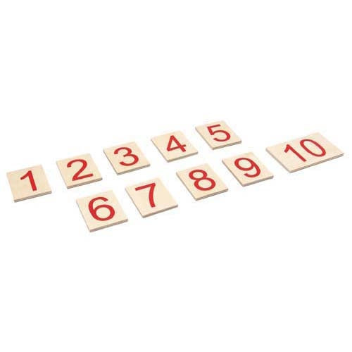 Printed Numerals 1-10 (NL)