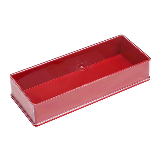 Red Plastic Box 18.4 x 6.8 x 3.4 cm (NL)