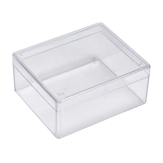 Clear Plastic Box 10 x 8.2 x 4.3 cm (NL)