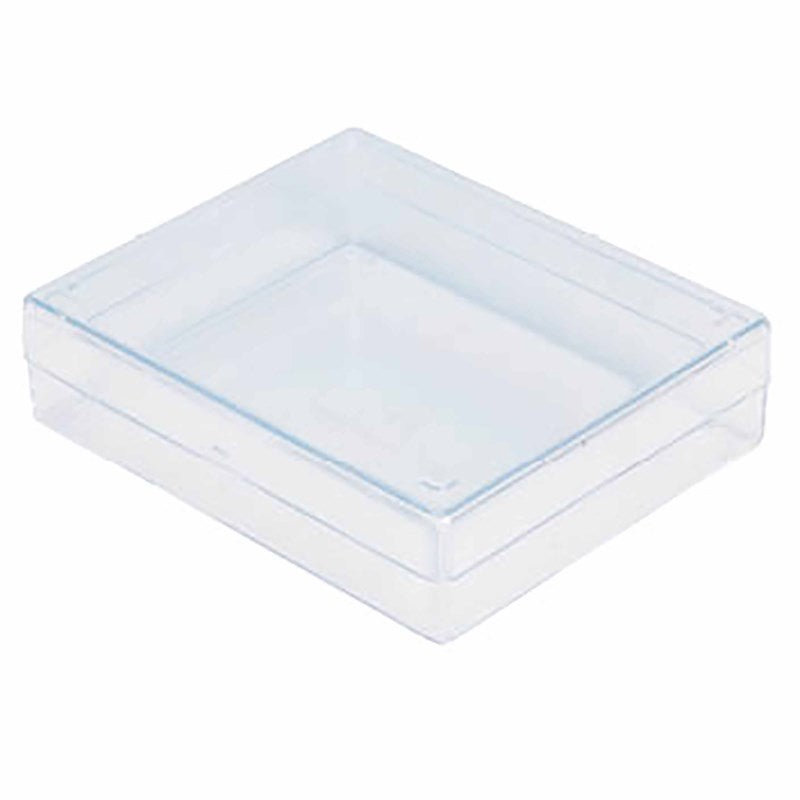 Clear Plastic Box 10 x 8.1 x 2.4 cm (NL)