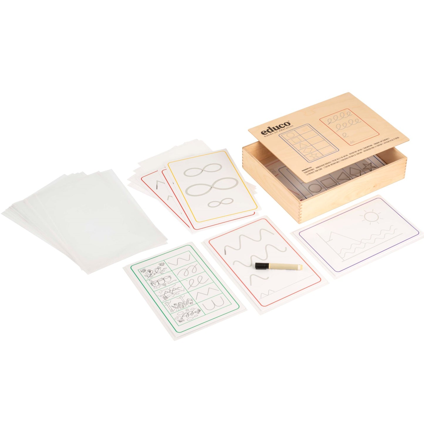 Fine Motor Skills Cards - preparatory writing boards (NL)