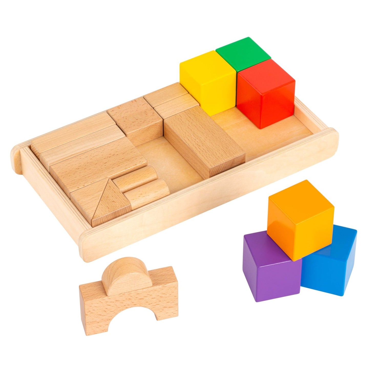 First Wooden Building Blocks