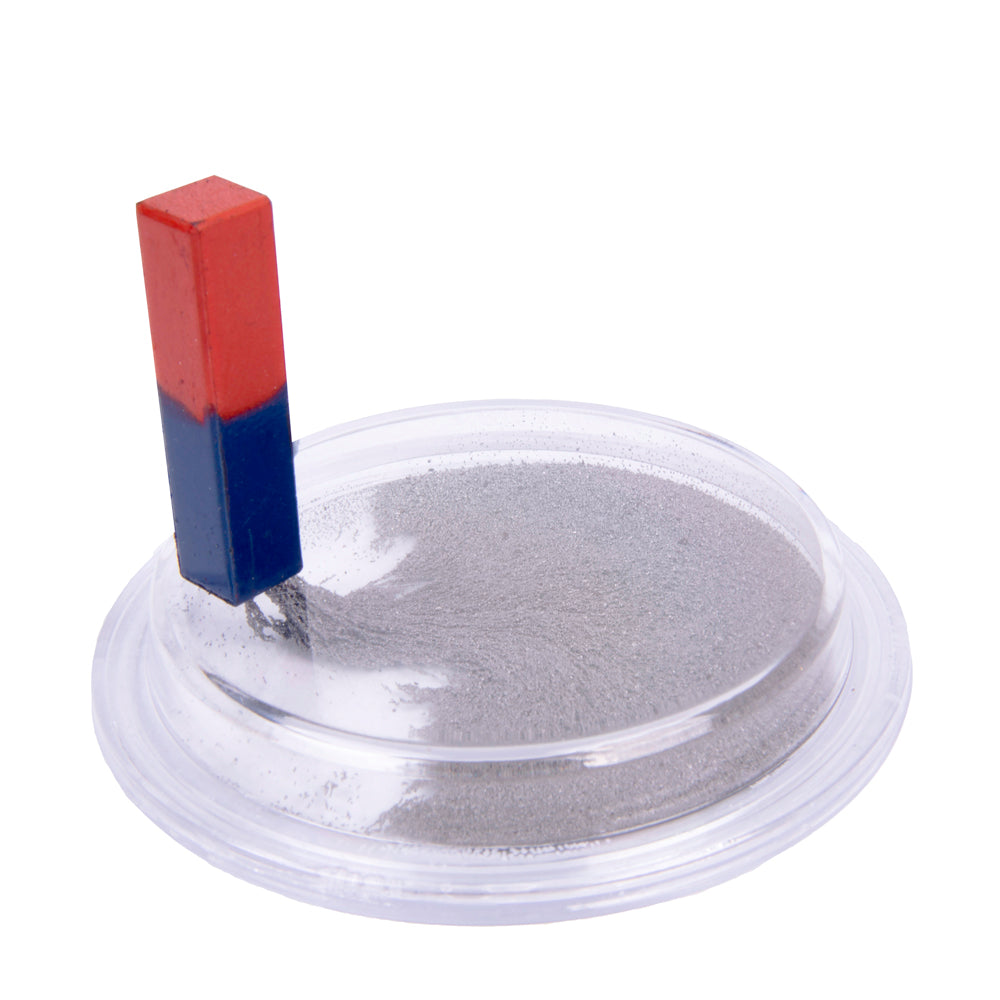 Iron Filings: Circular plastic case