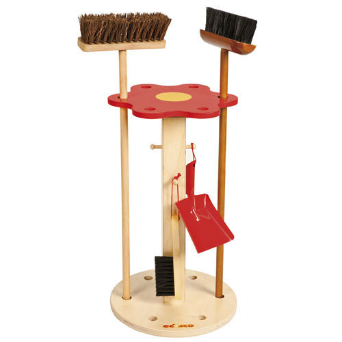 Broom & Mop Stand - Montessori Services