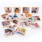 Emotions and Facial Expressions Photo Wooden Tiles