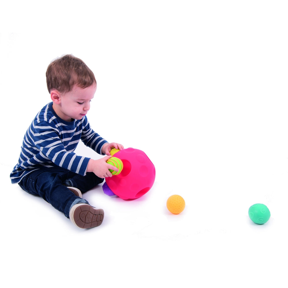 Sensory textured ball set