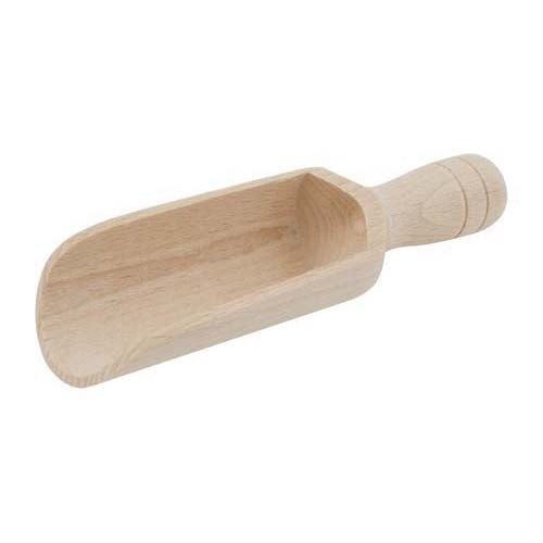 Small 10cm Wooden Scoop