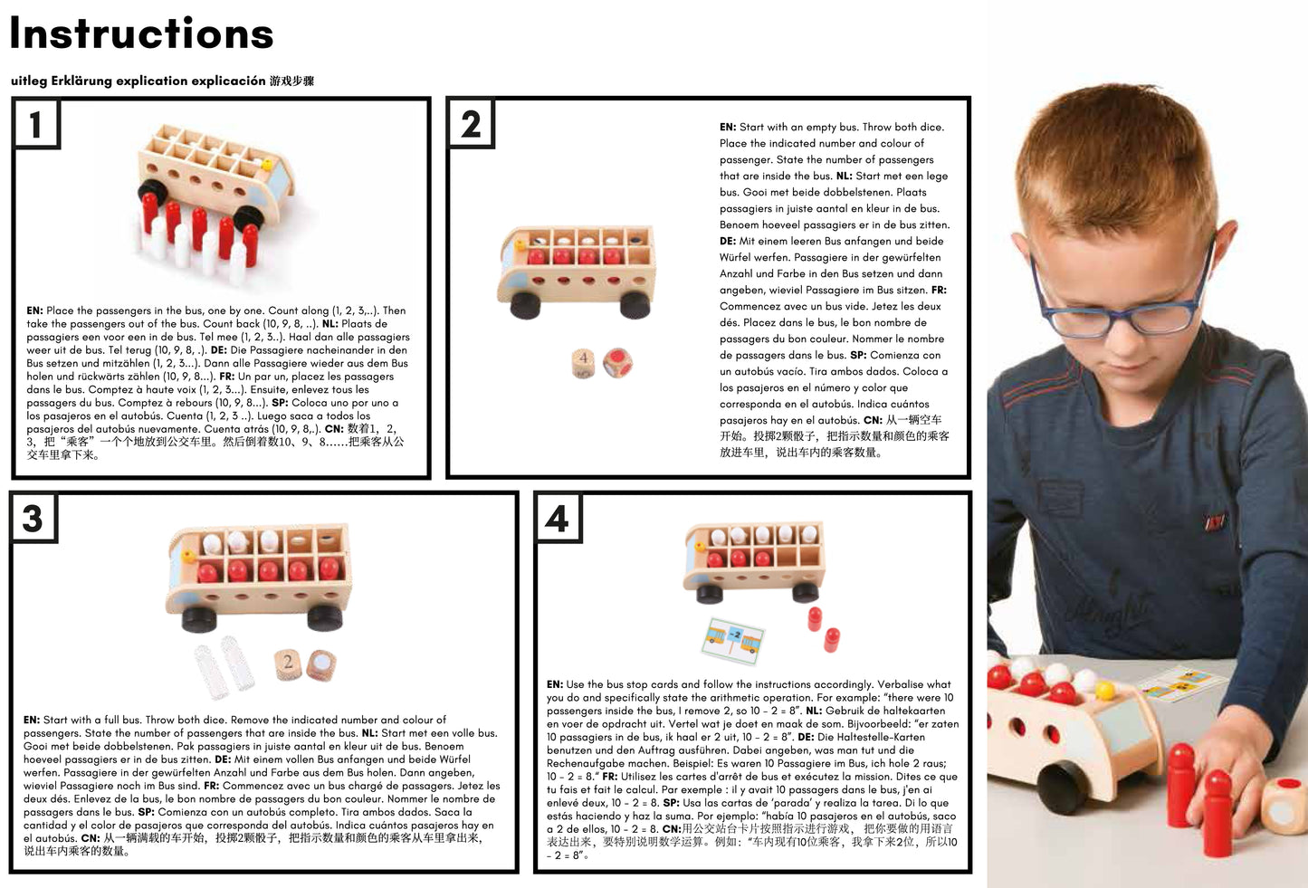 Counting Game: Mathematics Bus