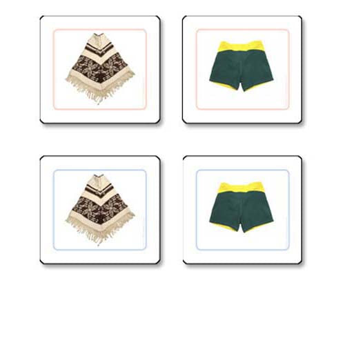 Nienhuis ETC Clothes Matching Cards