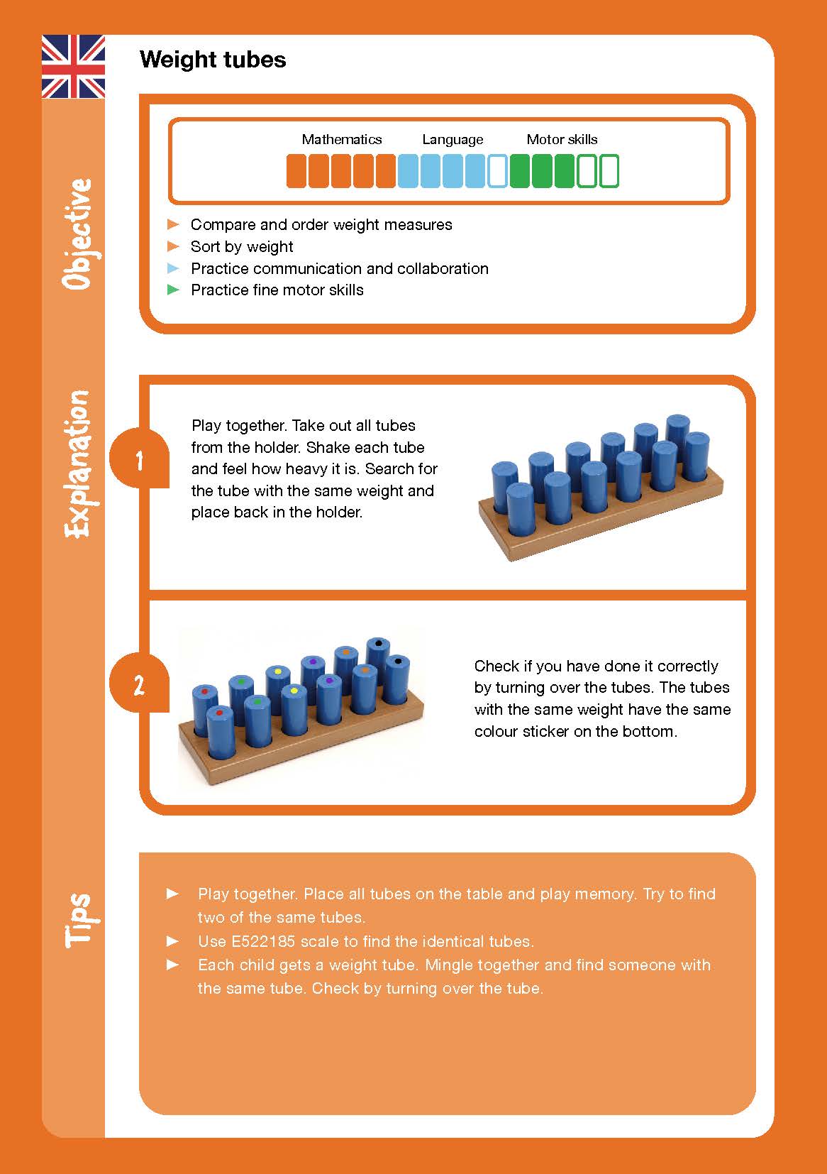 Weight Discrimination Cylinders