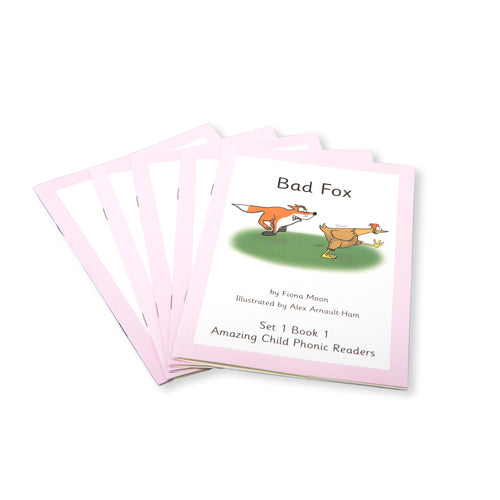 Montessori Pack of 5 Phonic Readers Set 1