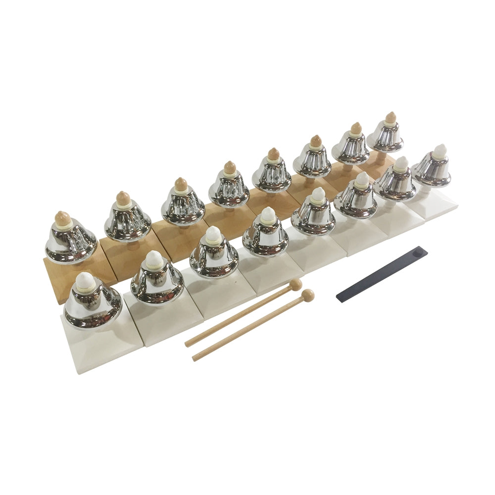 Sensorial Musical Bells Set: 8 pairs of bells