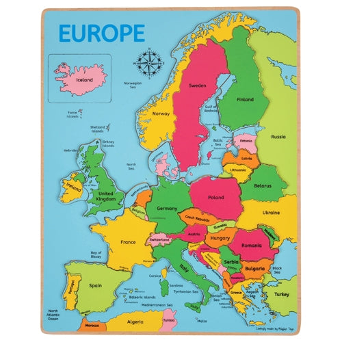 Discount Montessori Europe Puzzle Map