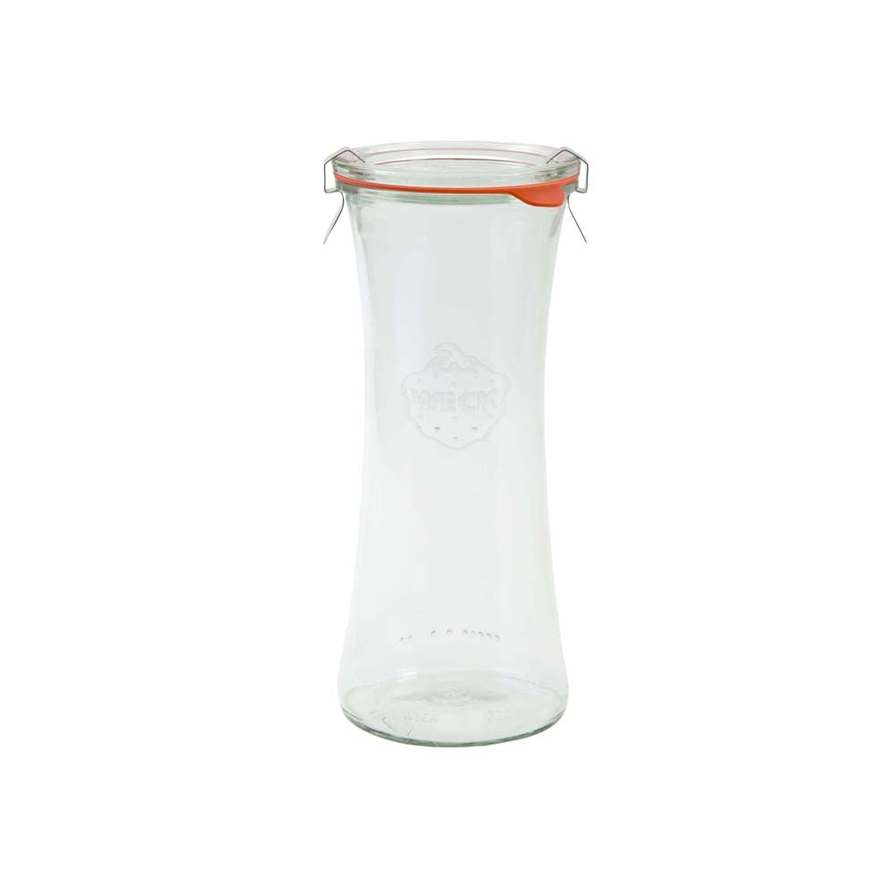 SET OF SIX 100ml  Ergonomic Weck Jars. Model 757