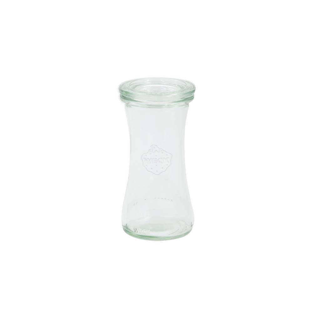 SET OF SIX 100ml  Ergonomic Weck Jars. Model 757