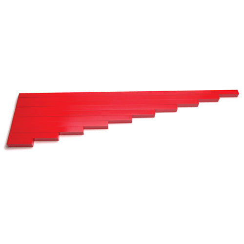 Montessori Economy Long Red Rods