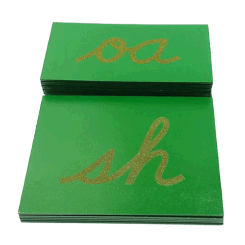 Discount Montessori Double Sandpaper Letters Cursive