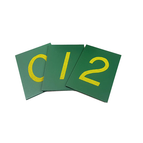 Montessori Small Sandpaper Numerals (unboxed)