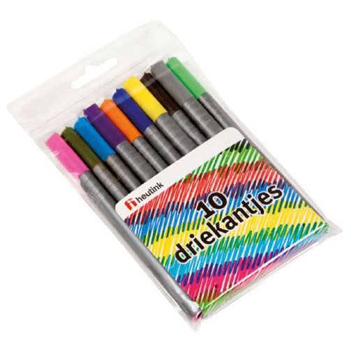 Felt markers triangular (NL)