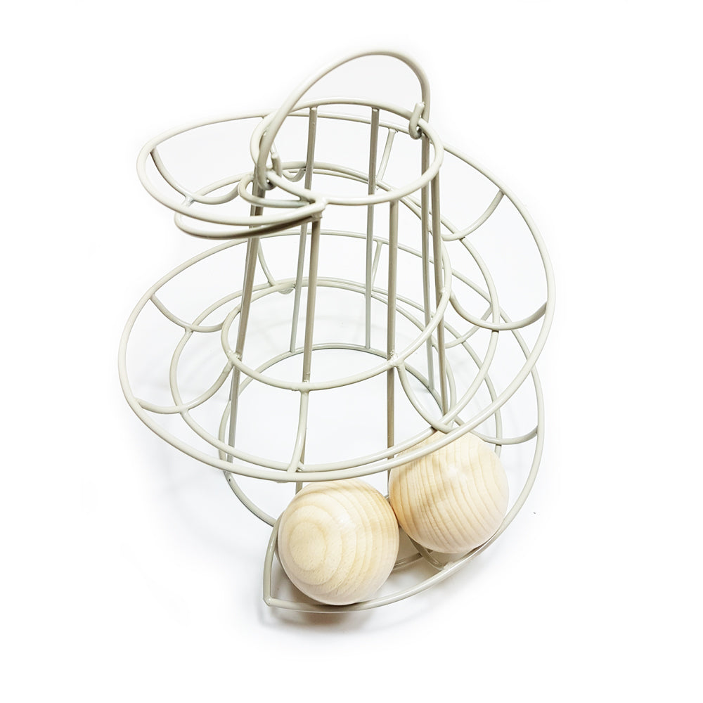 Pair of Wooden Balls for Treasure Basket