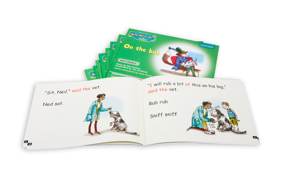 Pack Of 10 Stage 1 Phonic Storybooks