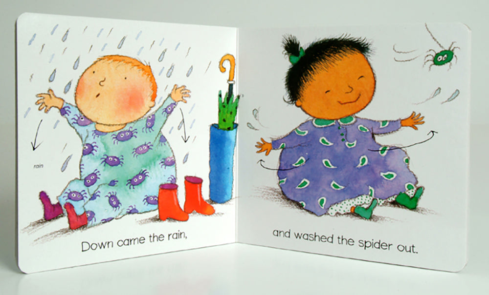 Book: Incey Wincey Spider by Annie Kubler