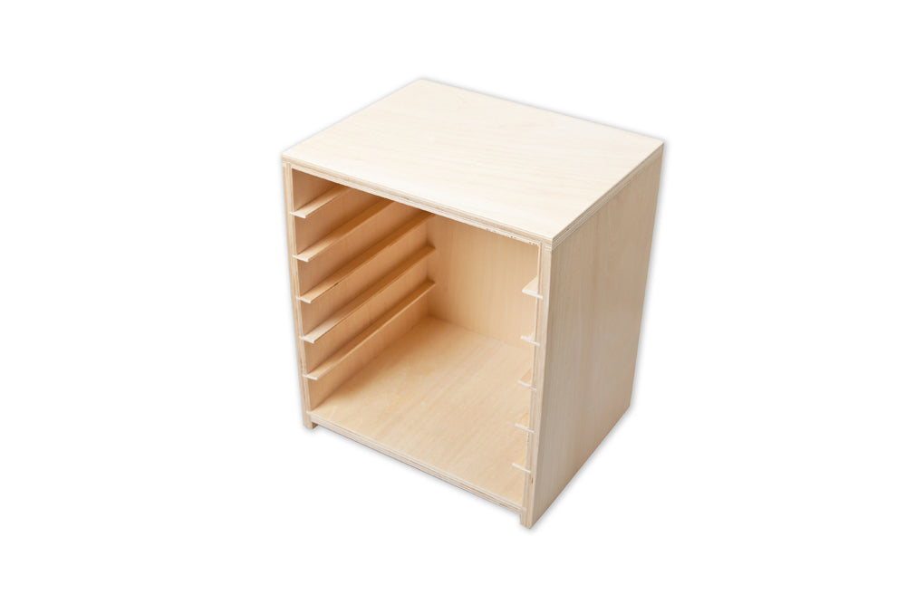 Cabinet for latch and thread boards