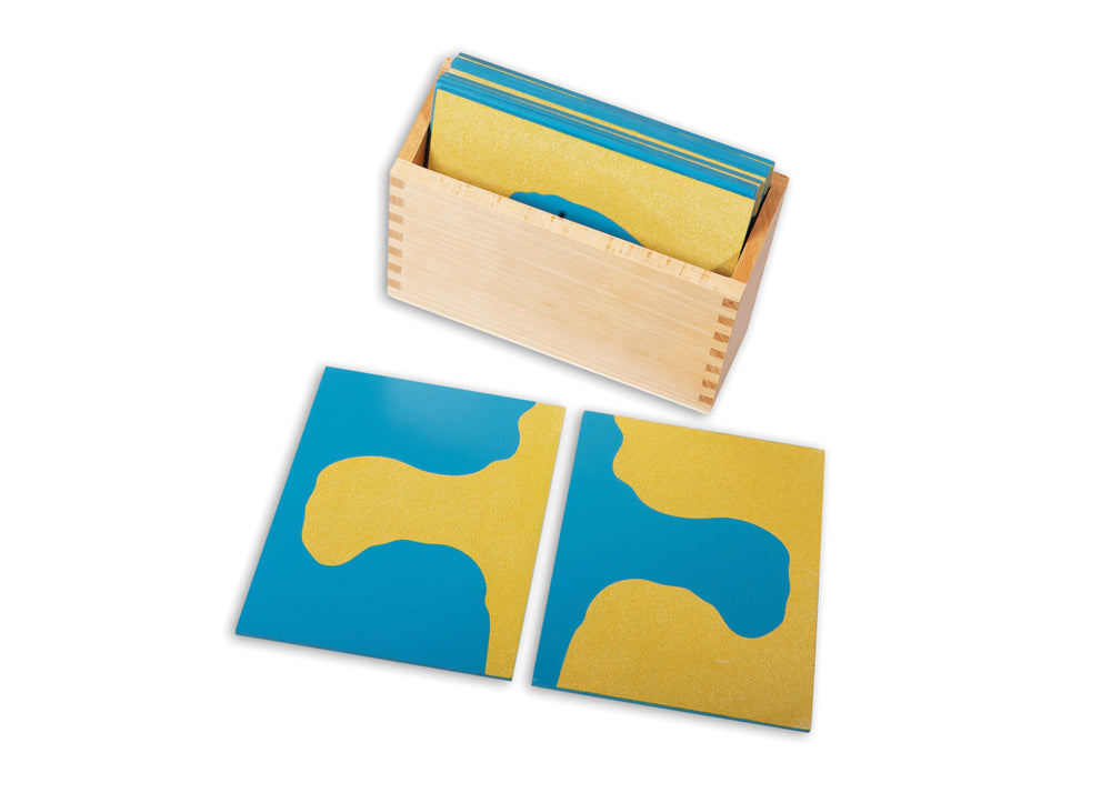 Sandpaper Land and Water Forms Boards