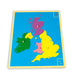 Small UK Board Puzzle Map