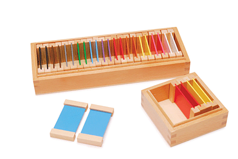 Economy Wooden Colour Tablets Boxes 1,2 and 3