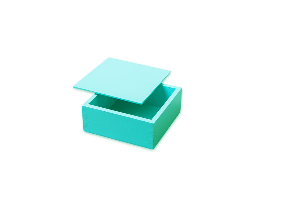 Discount Blue-Green Wooden Language Box