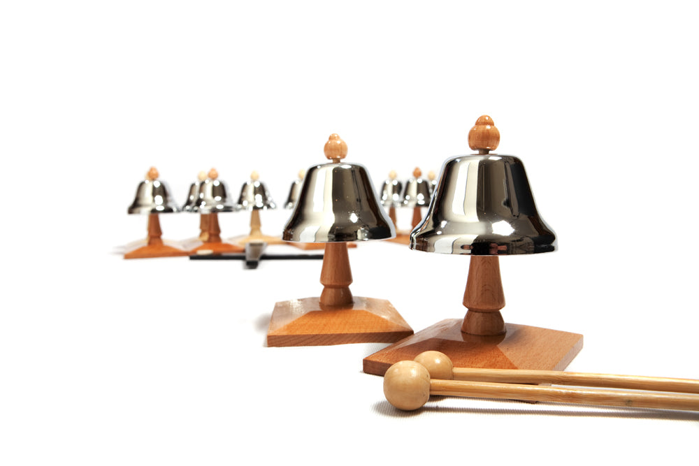 Sensorial Musical Bells Set: 8 pairs of bells